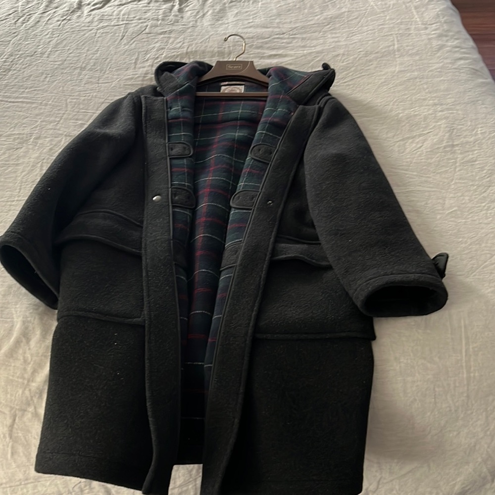 J Press Wool Toggle Coat
